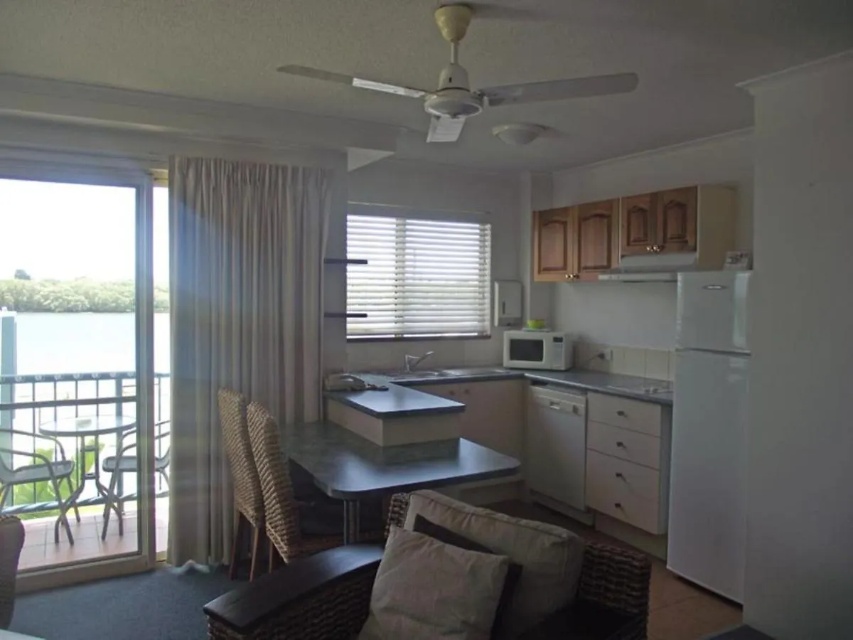*** Lägenhetshotell River Sands Apartments Maroochydore Australien